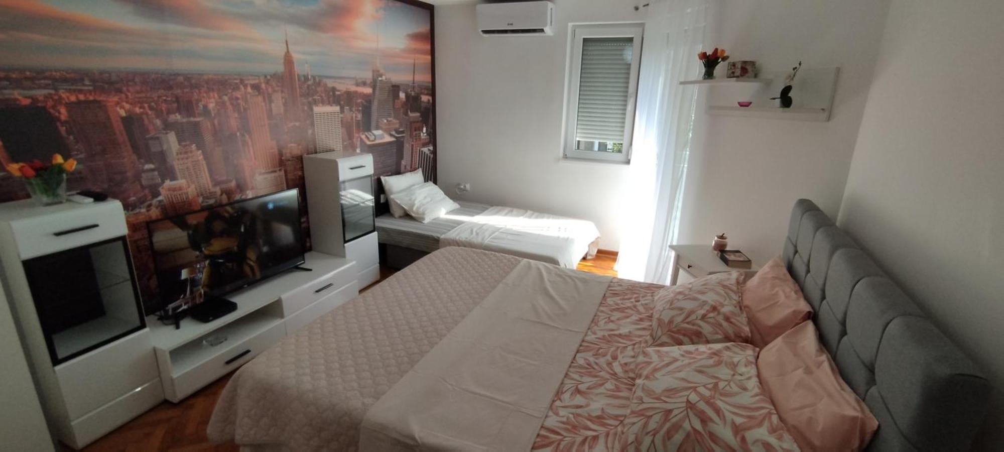 White Night City Center Apartman Belgrad Zewnętrze zdjęcie
